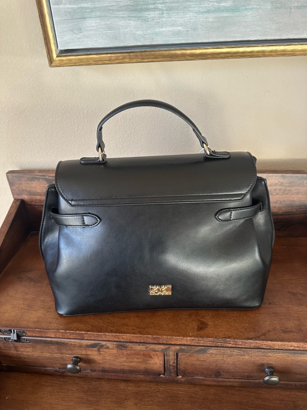 Cavalli Class NWT Top-Handle Satchel Crossbody Bag - Picture 3 of 10
